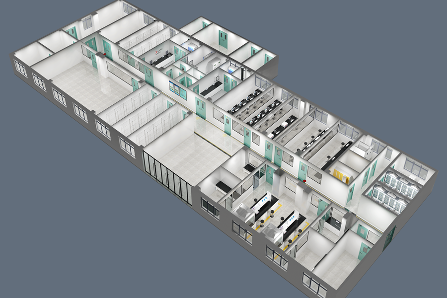 醫學實驗室設計圖